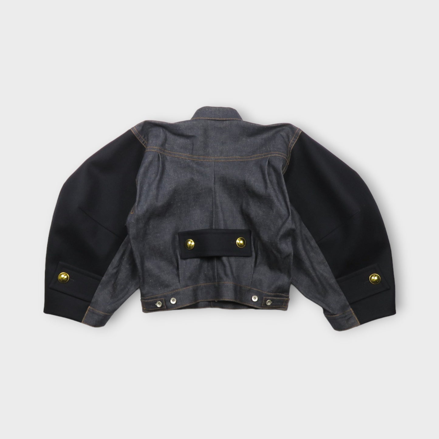 sacai Denim x Wool Melton Jacket