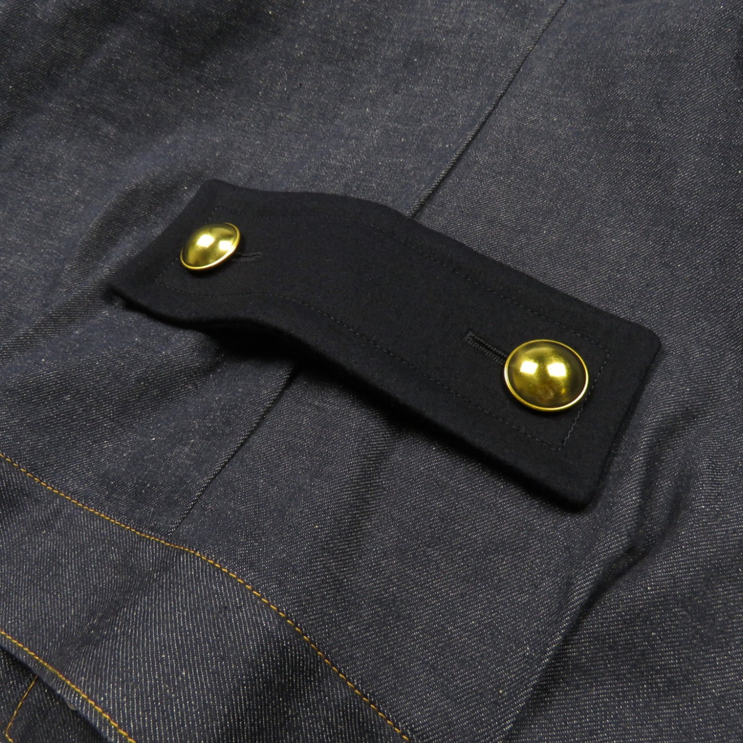 sacai Denim x Wool Melton Jacket