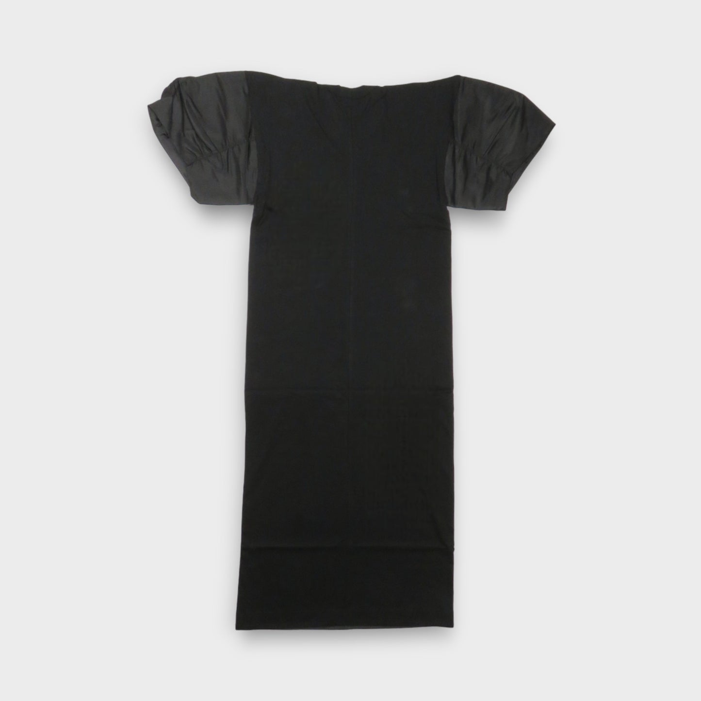 sacai Nylon Twill x Cotton Jersey Dress