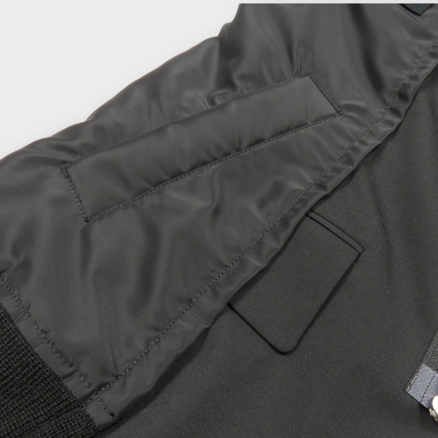sacai Suiting x Nylon Twill Jacket