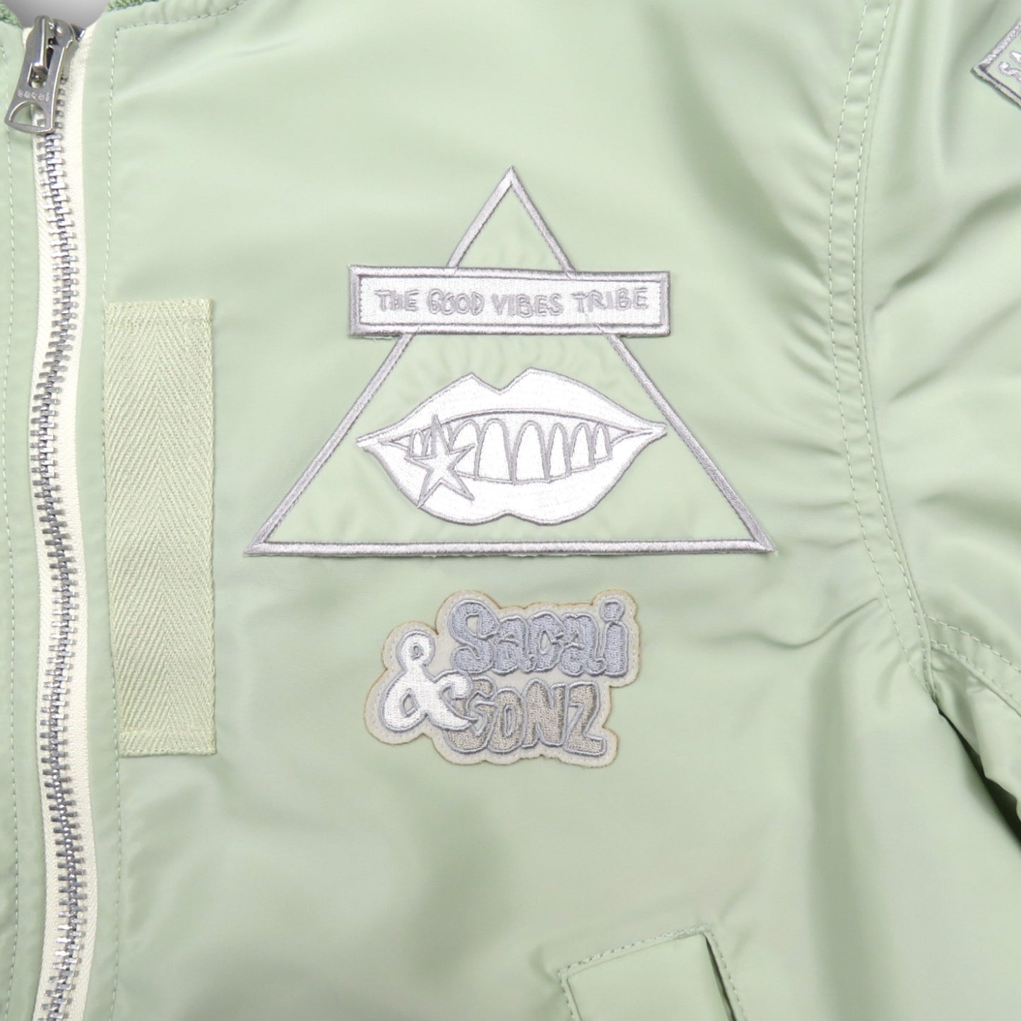 sacai sacai×Gonz Nylon Twill Blouson