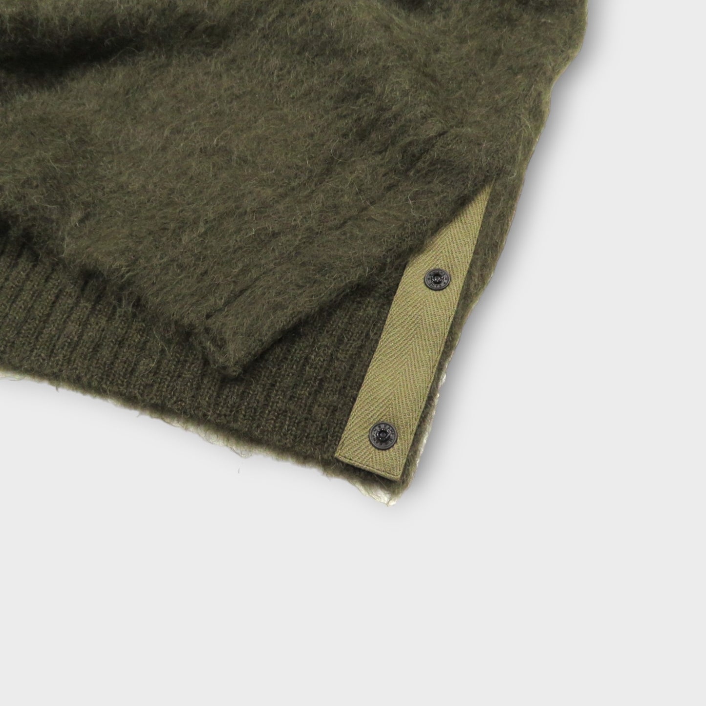 sacai sacai×Gonz Mohair Knit Cardigan