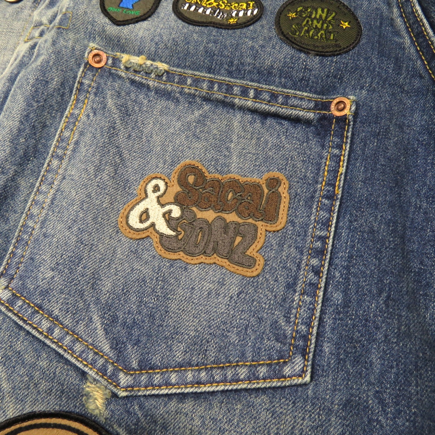 sacai sacai×Gonz Denim Jacket