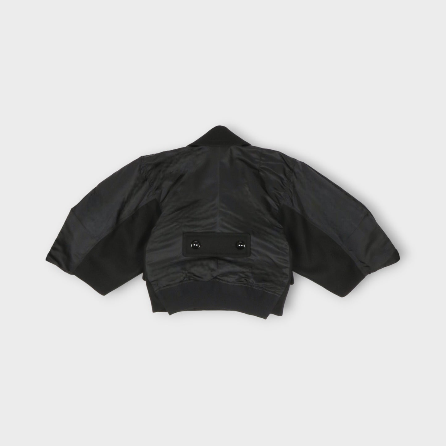 sacai Wool Melton x Nylon Twill Jacket