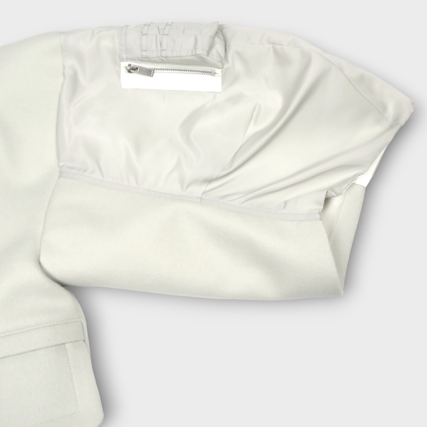 sacai Wool Melton x Nylon Twill Jacket