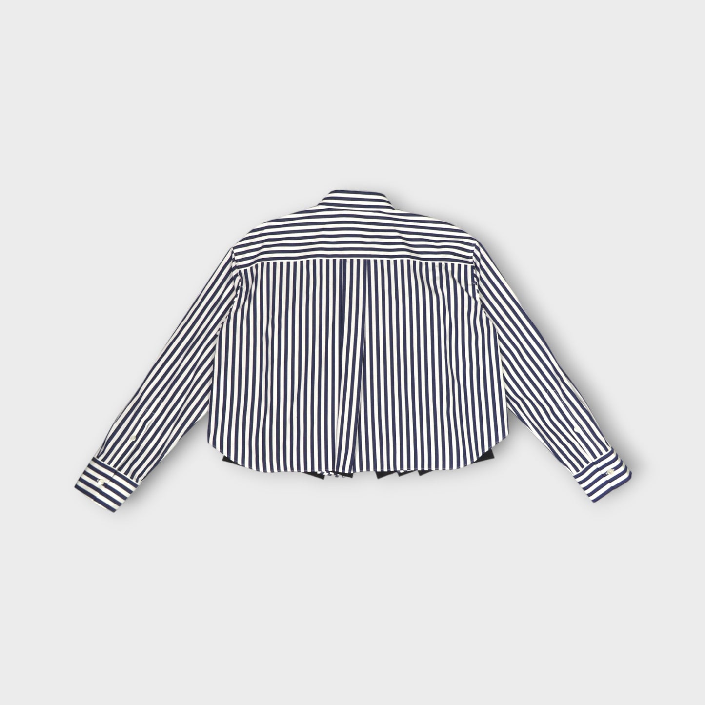sacai Cotton Poplin x Wool Melton Shirt