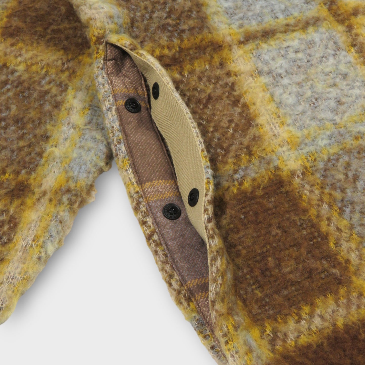 sacai Plaid Knit Sweater