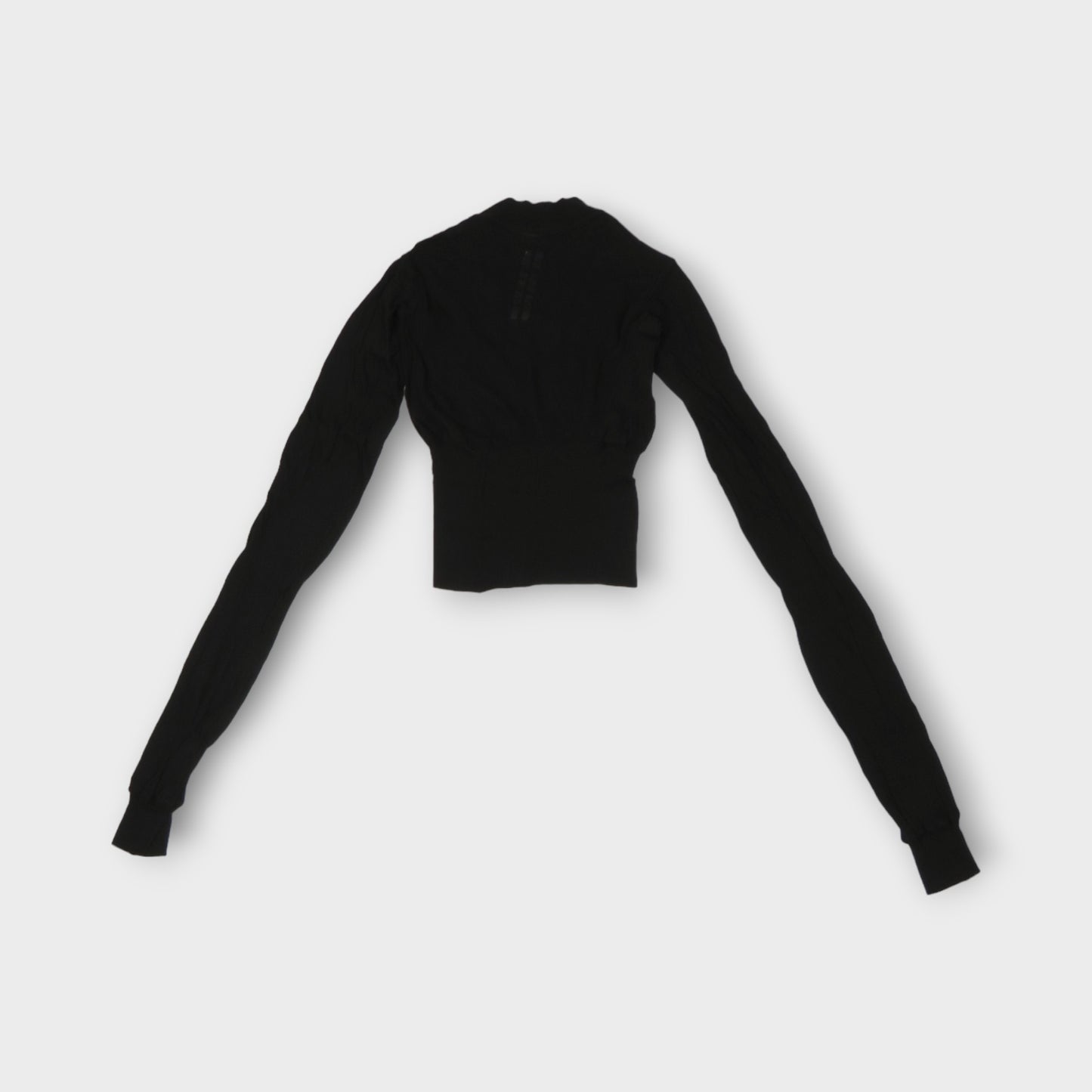Rick Owens CROPPED LS GEO T