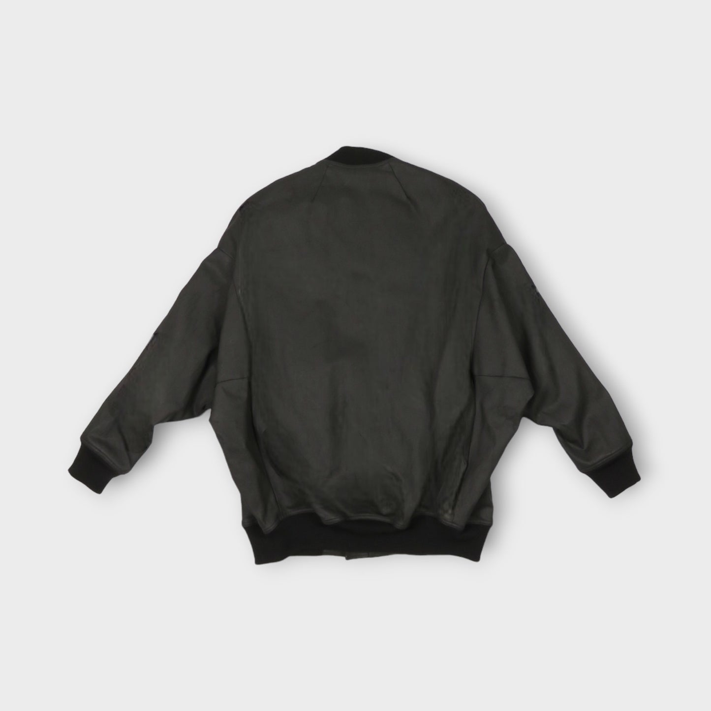 Rick Owens BOMBER IN DENIM - JUMBO