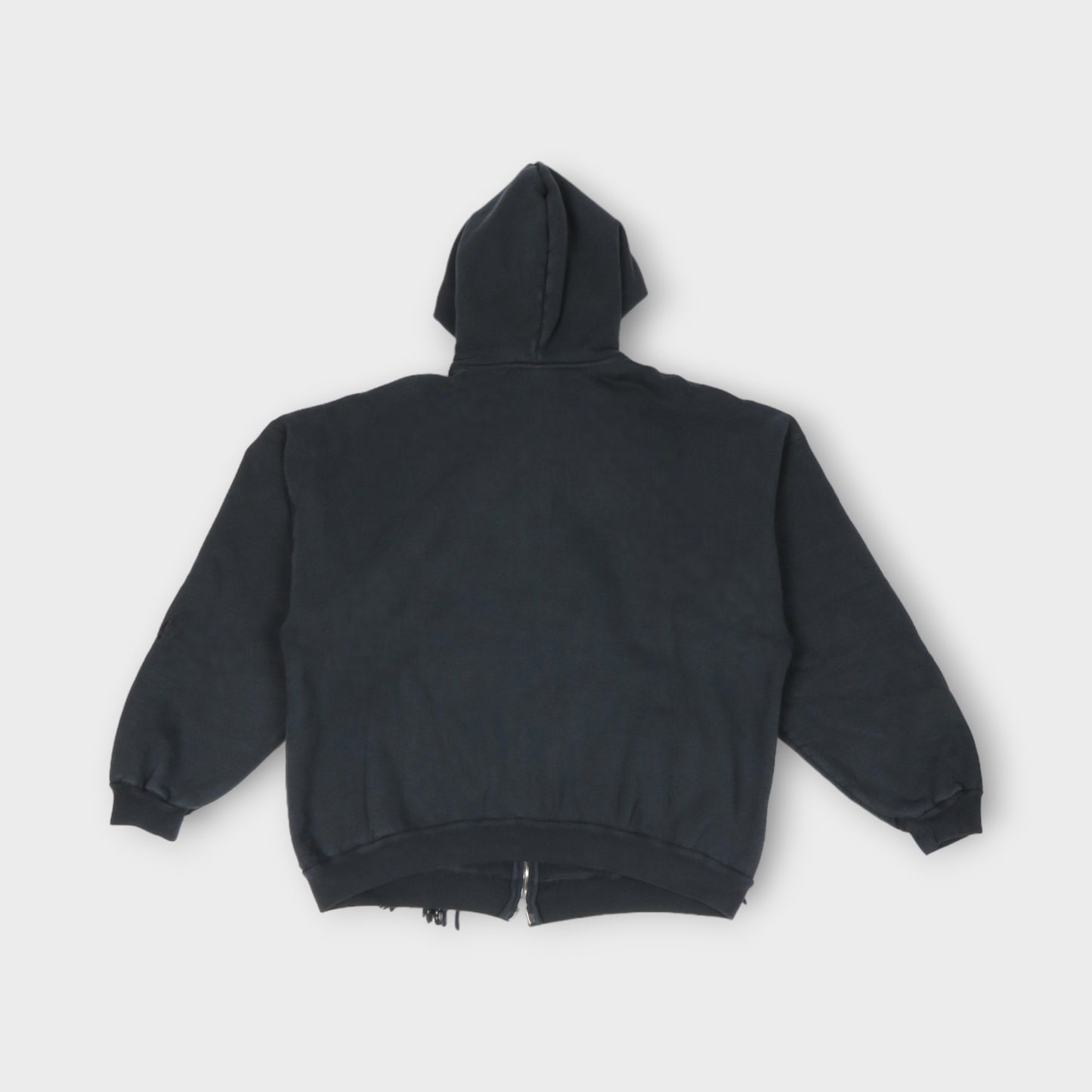 BALENCIAGA Scarf Zip-Up Hoodie
