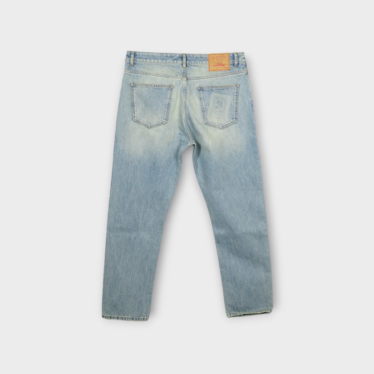 VALENTINO Pantalone In Denim Chiaro