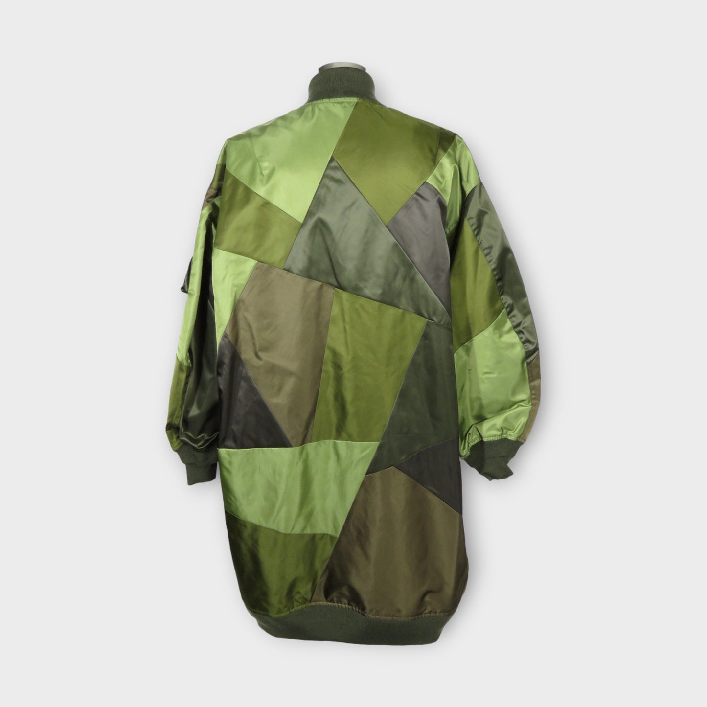 ANREALAGE PANEL PATCHWORK LONG MA-1