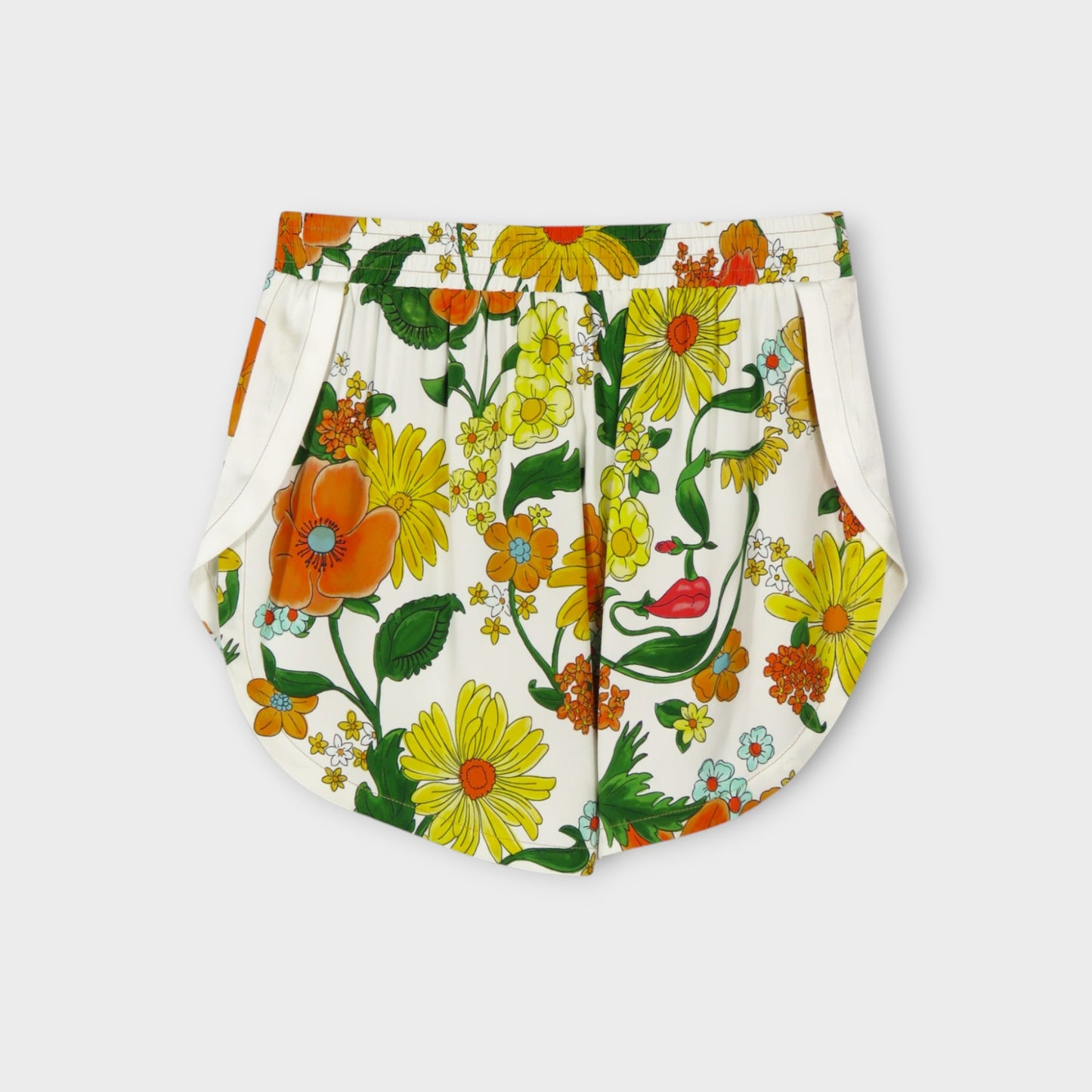 STELLA McCARTNEY GARDEN PRINT SHORTS