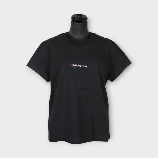 STELLA McCARTNEY ICONIC SMC EMBROIDERY T-SHIRT