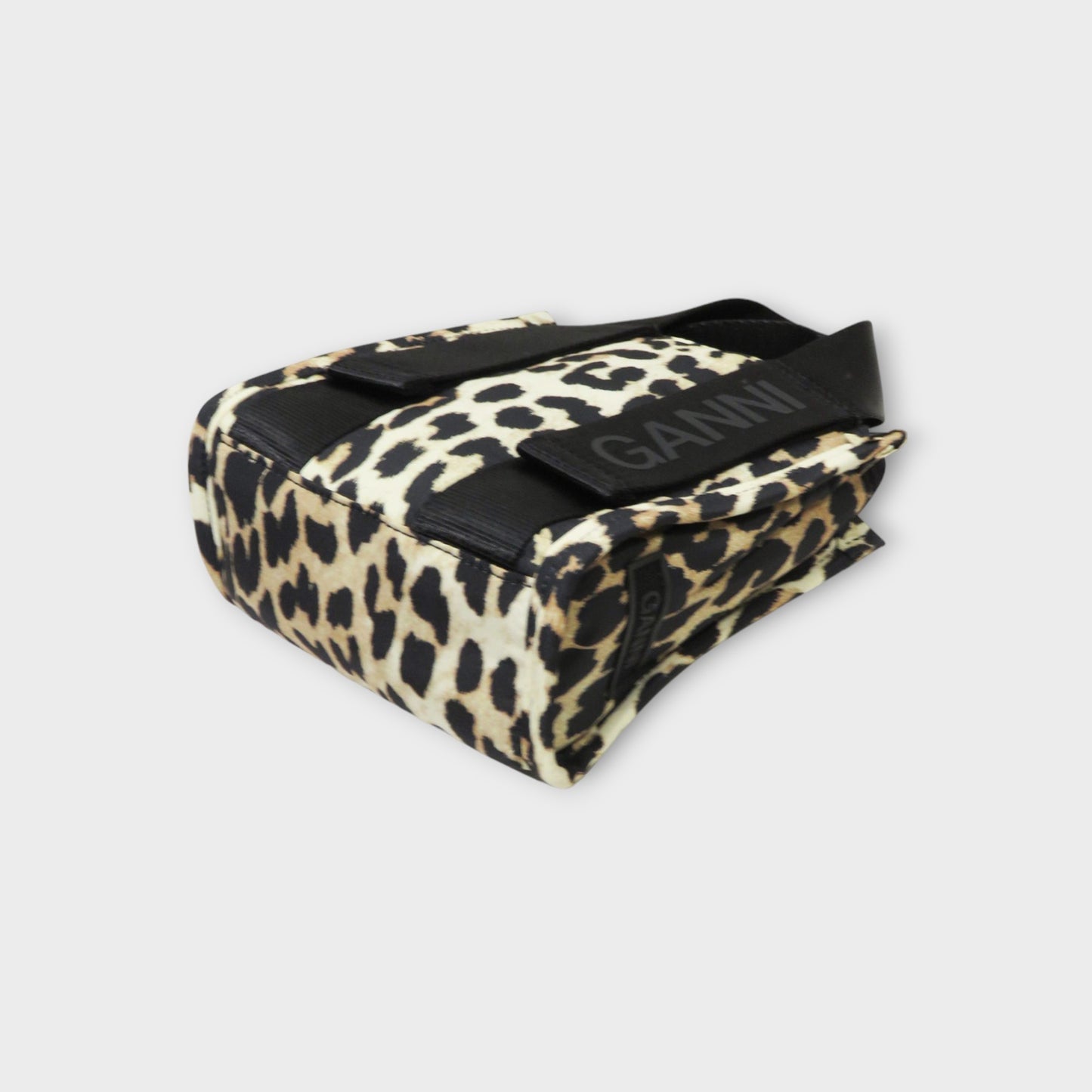 GANNI Recycled Tech Mini Tote Print