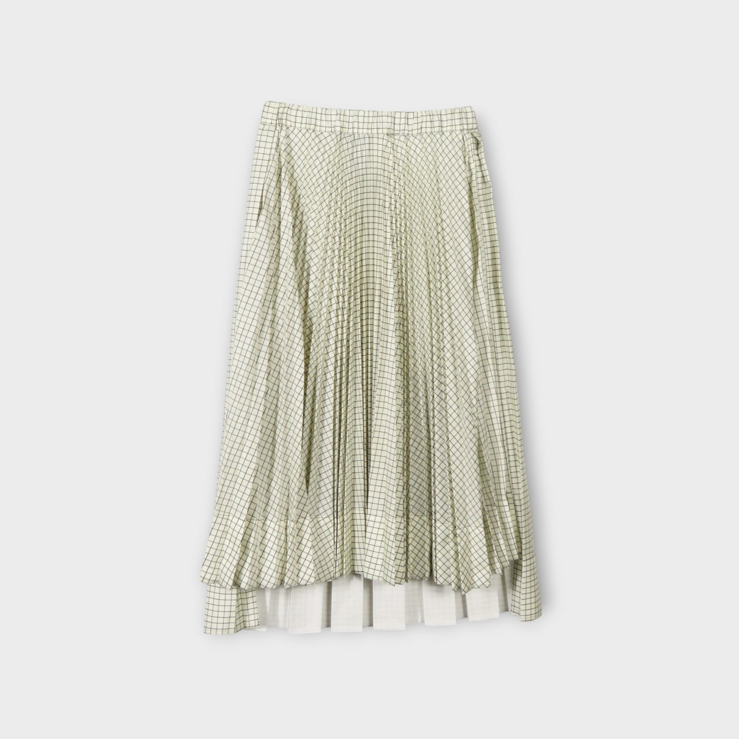 PLAN C PLEATED SKIRT