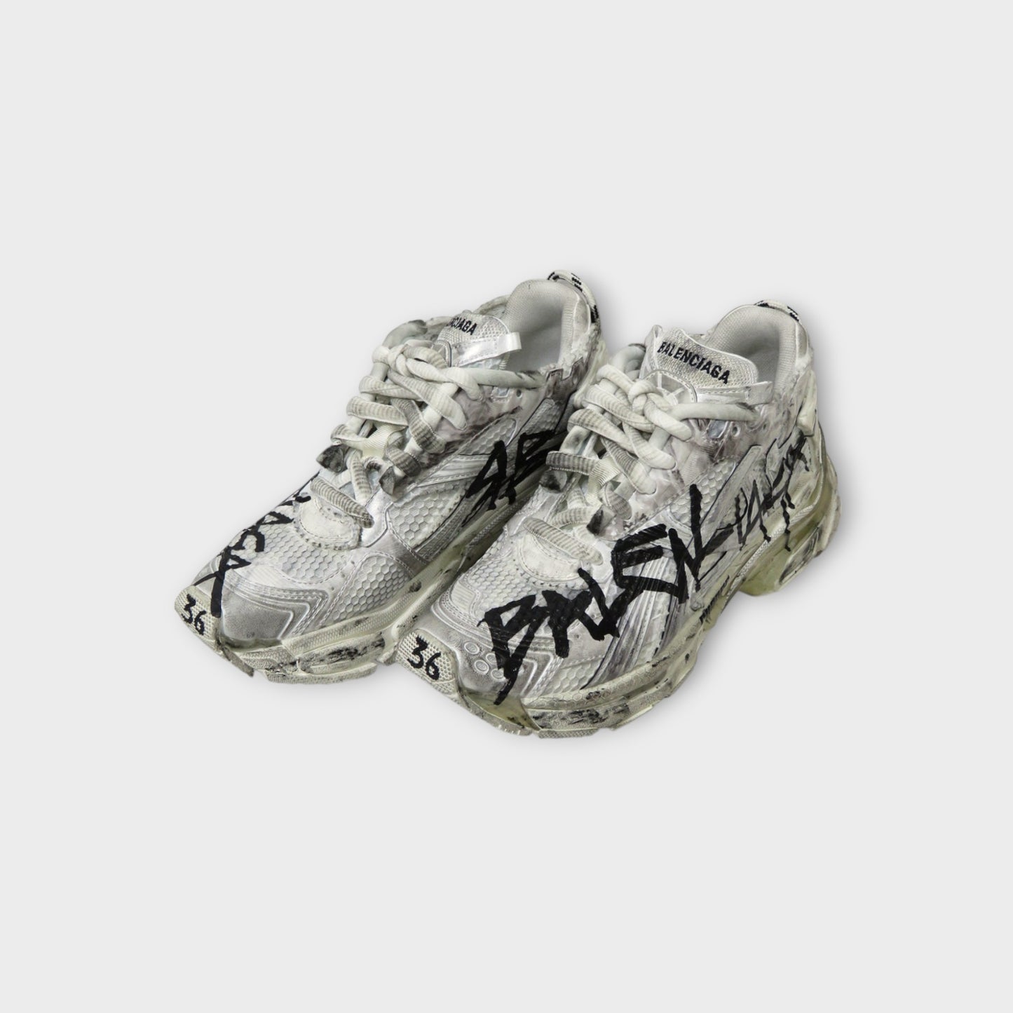 BALENCIAGA RUNNER MNCLR GRAFFITI/W