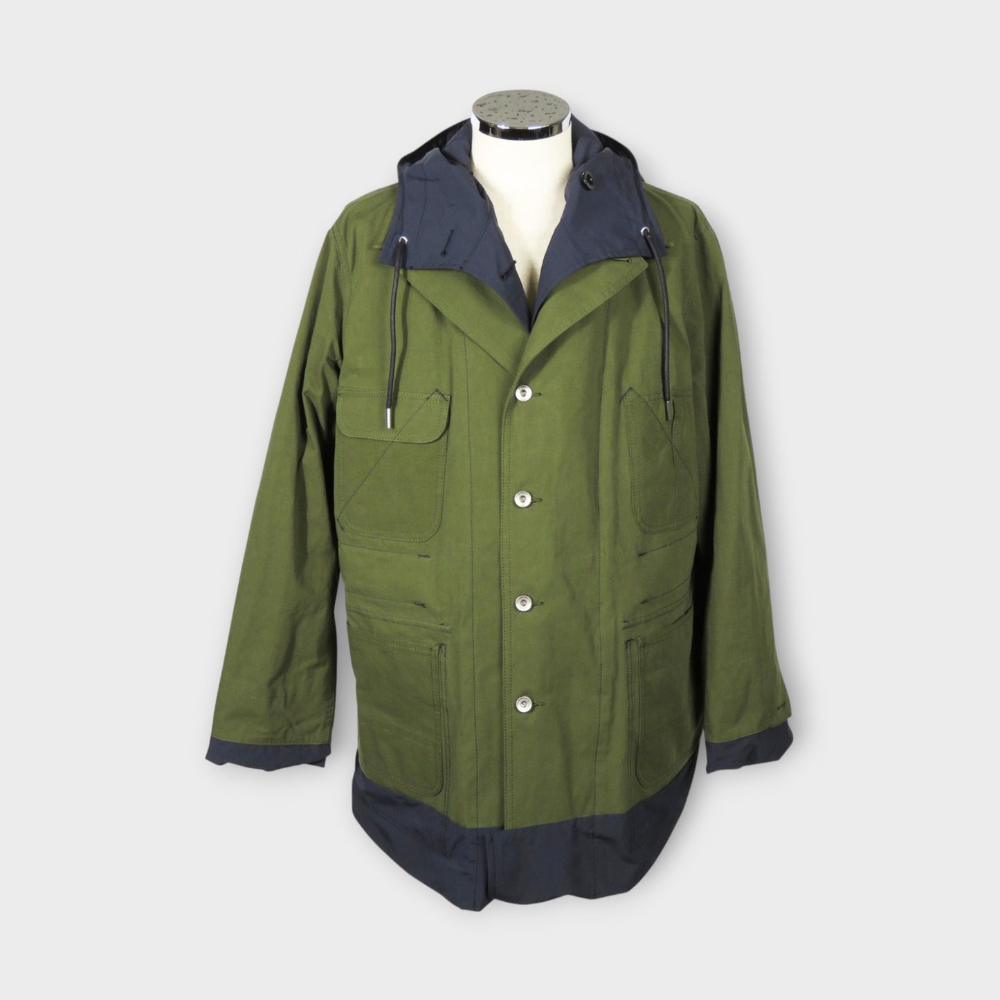 sacai Rip Stop Reversible Coat