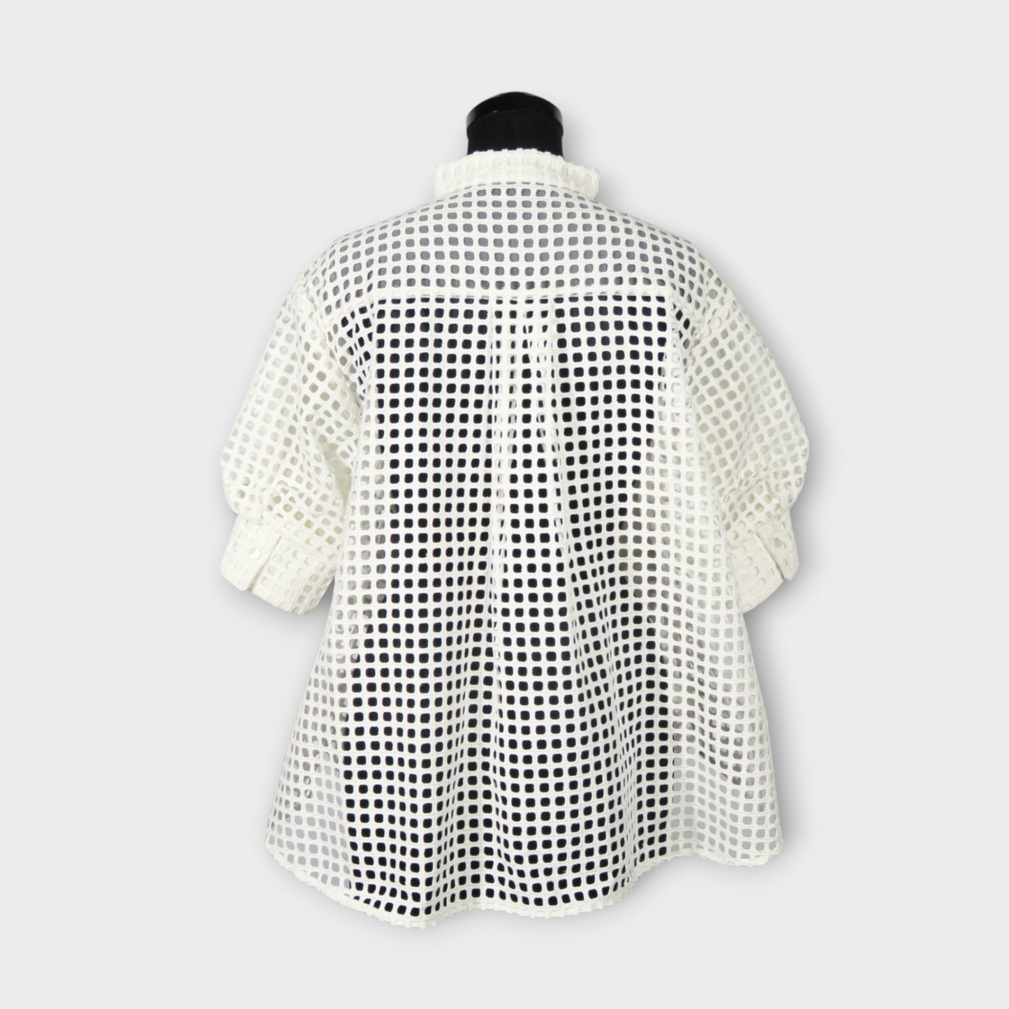 sacai Embroidery Lace x Knit Pullover