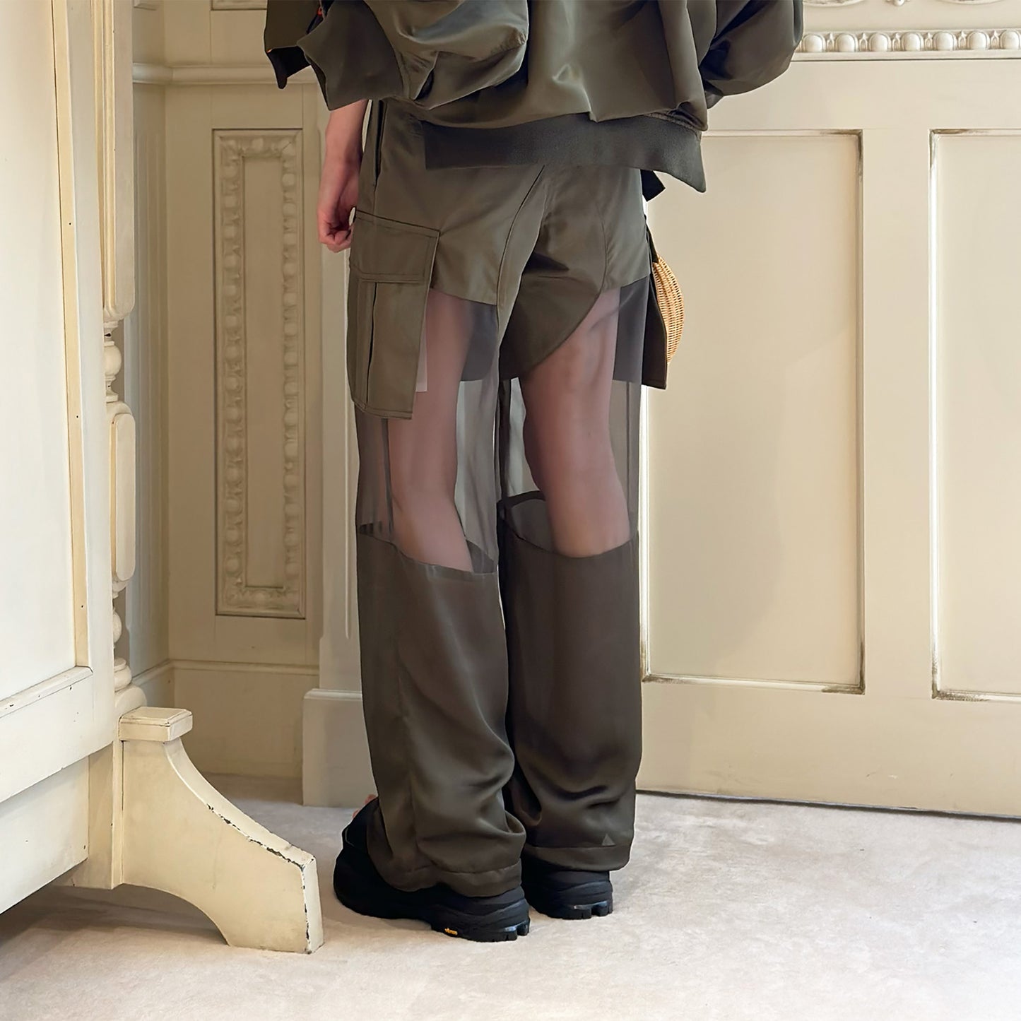 sacai Fabric Combo Pants