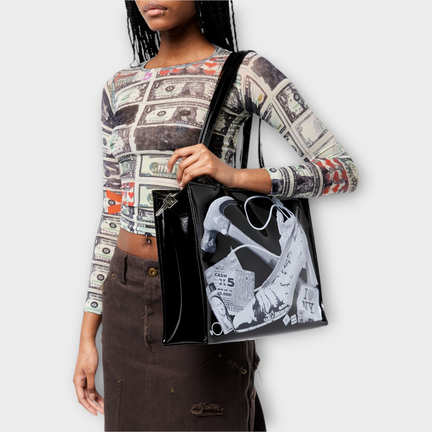 Vaquera TROMPE L'OEIL BAG WOVEN