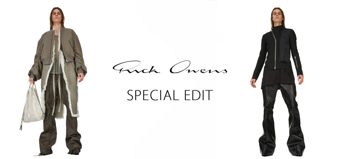 Rick Owens SPECIAL EDIT FW26 at mou uomo