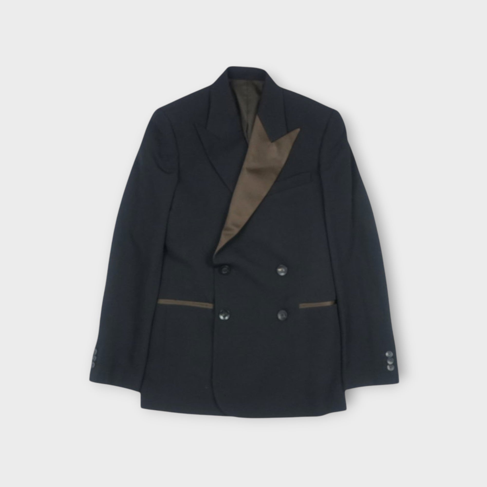 【関税込み】Wales Bonner ブラック Rise テーラードジャケット WALES BONNER RISE TUXEDO JACKET – mou by ACROPOLIS