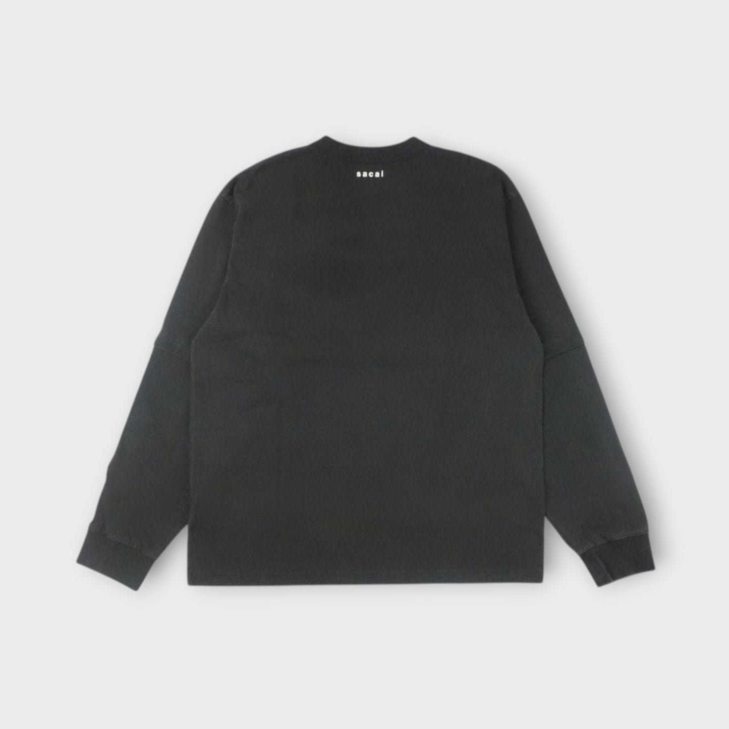 sacai MEN Cotton Jersey L/S T-Shirt