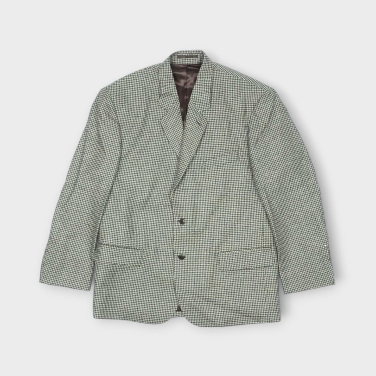 RANDOM IDENTITIES HOUNDSTOOTH 80S BLAZER WOVEN