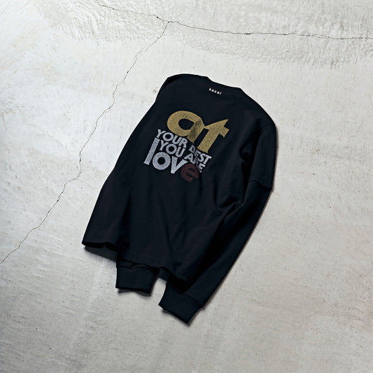 sacai UNISEX Print L/S T-Shirt