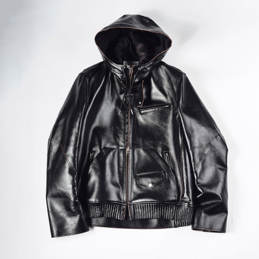 sacai MEN Leather Blouson