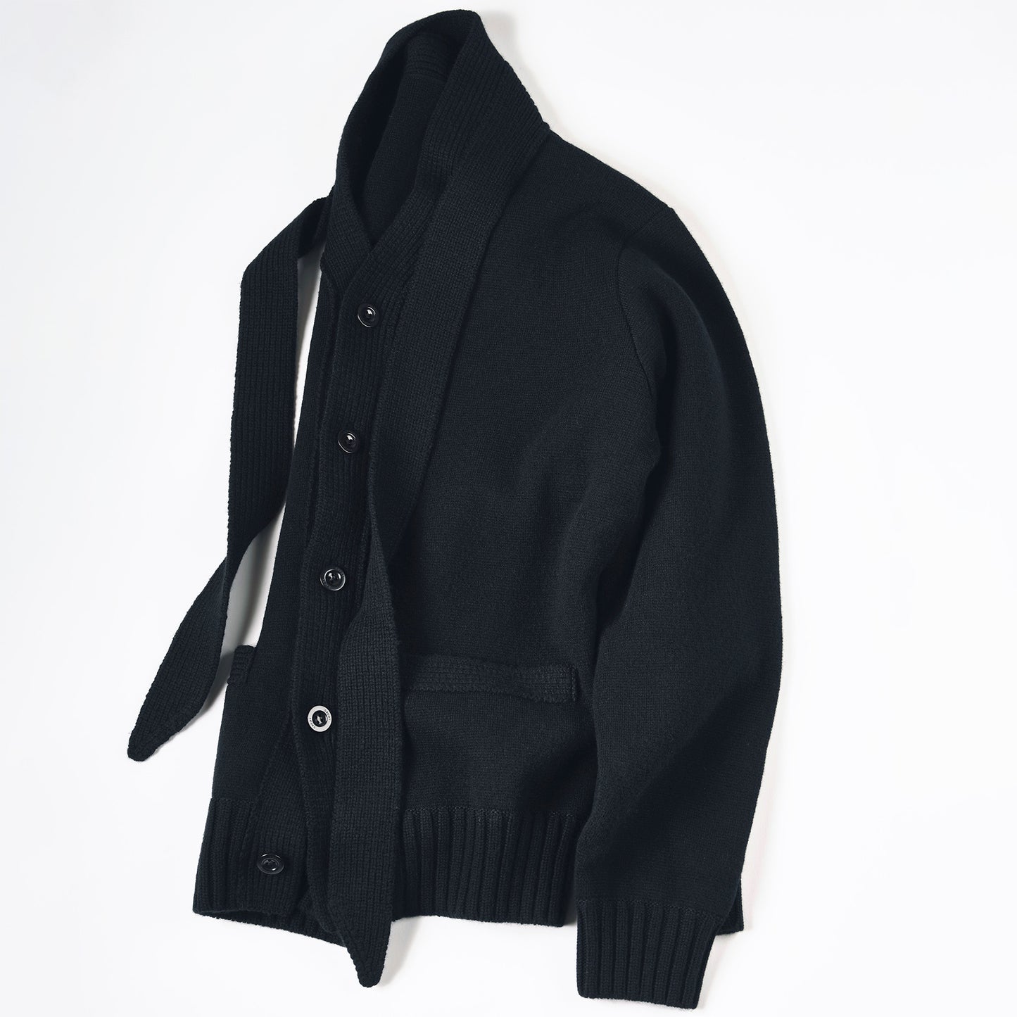 sacai MEN Wool Knit Cardigan