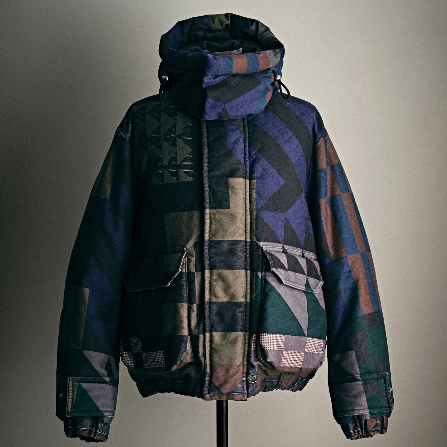 sacai x A.P.C. MEN Quilts Blouson