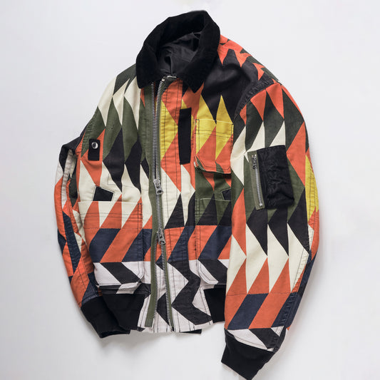 sacai x A.P.C. MEN Quilts Blouson