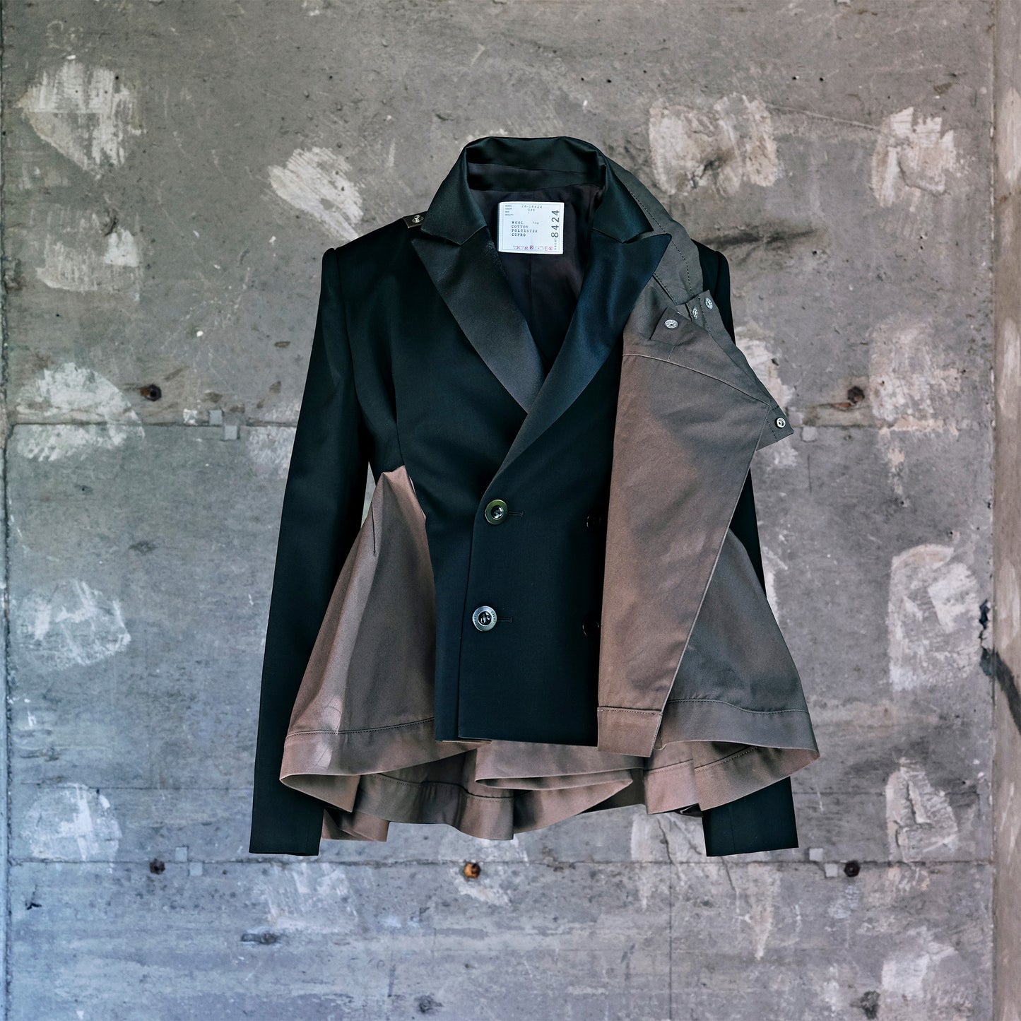 sacai WOMEN Wool Suiting Blouson