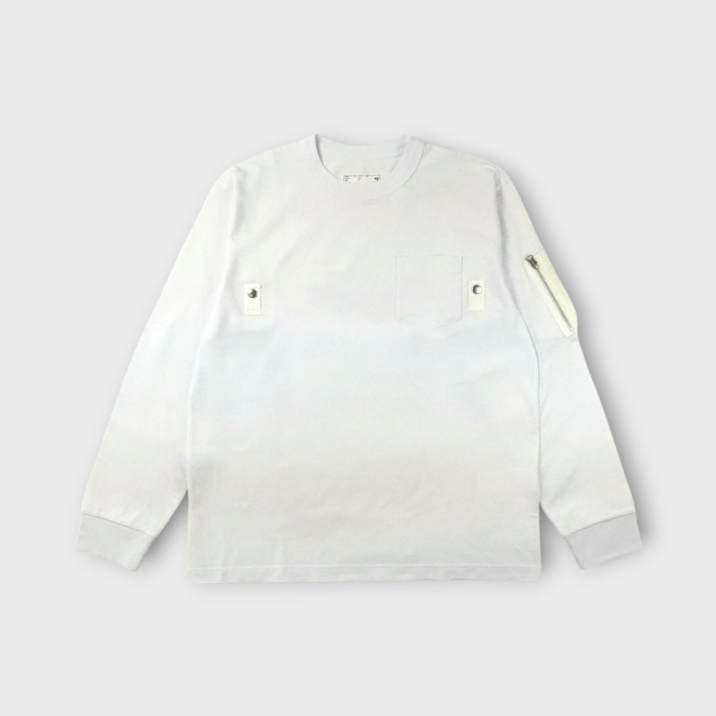 sacai MEN Cotton Jersey L/S T-Shirt