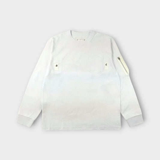 sacai MEN Cotton Jersey L/S T-Shirt
