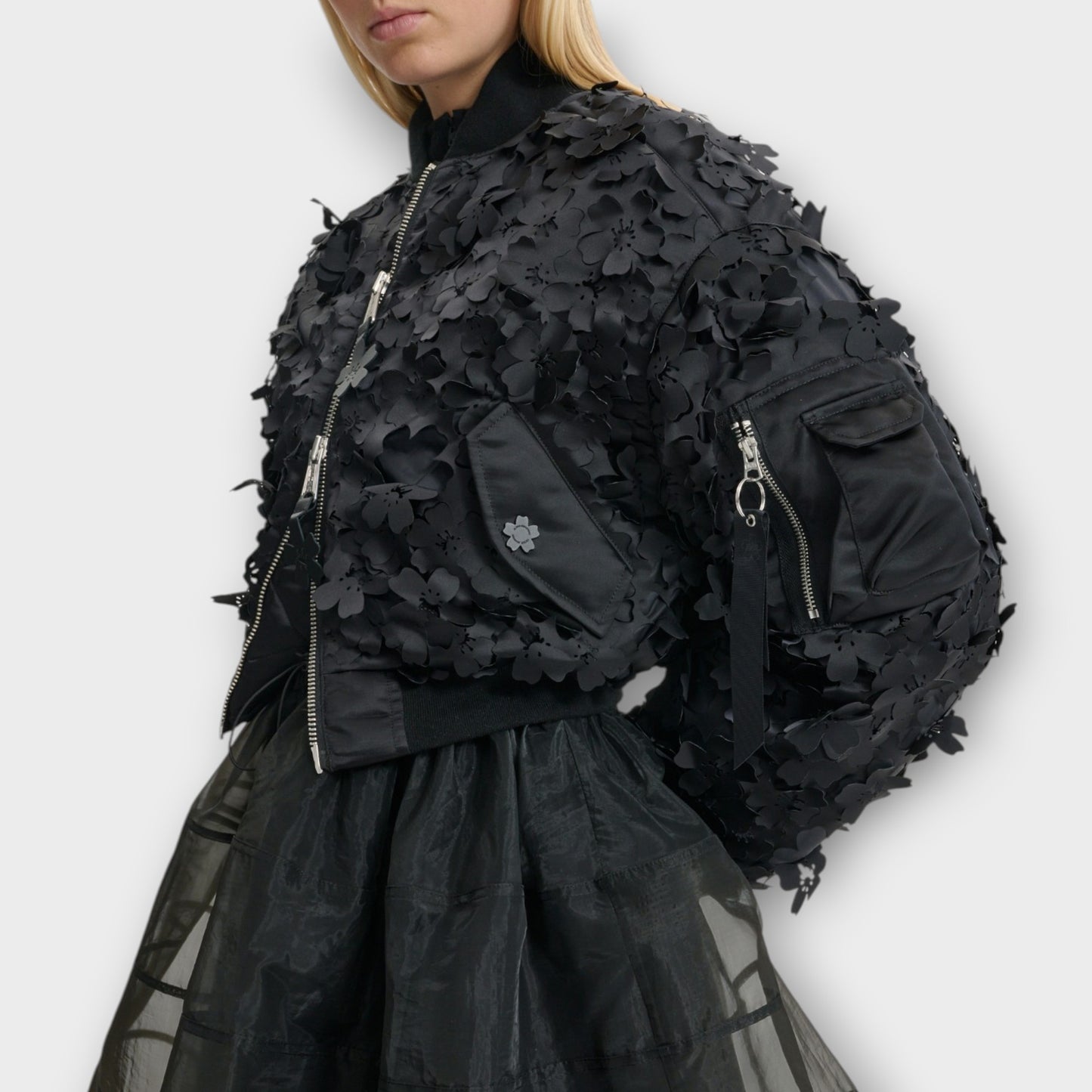 CECILIE BAHNSEN X ALPHA INDUSTRIES MA-1 CR LASER CUT