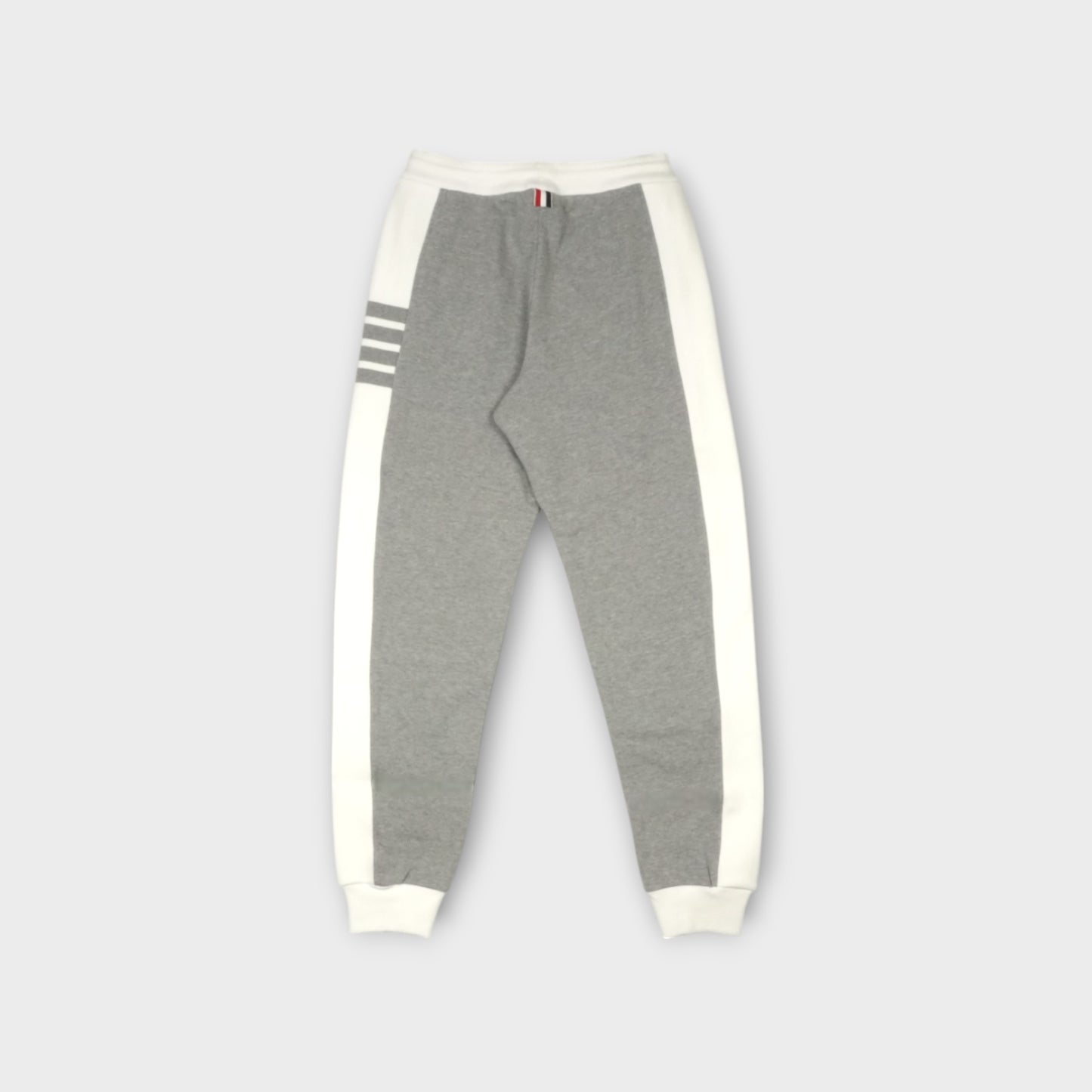 THOM BROWNE SWEATPANTS W/ ENGINEERED 4 BAR IN SOLID CLASSIC LOOPBACK JERSEY