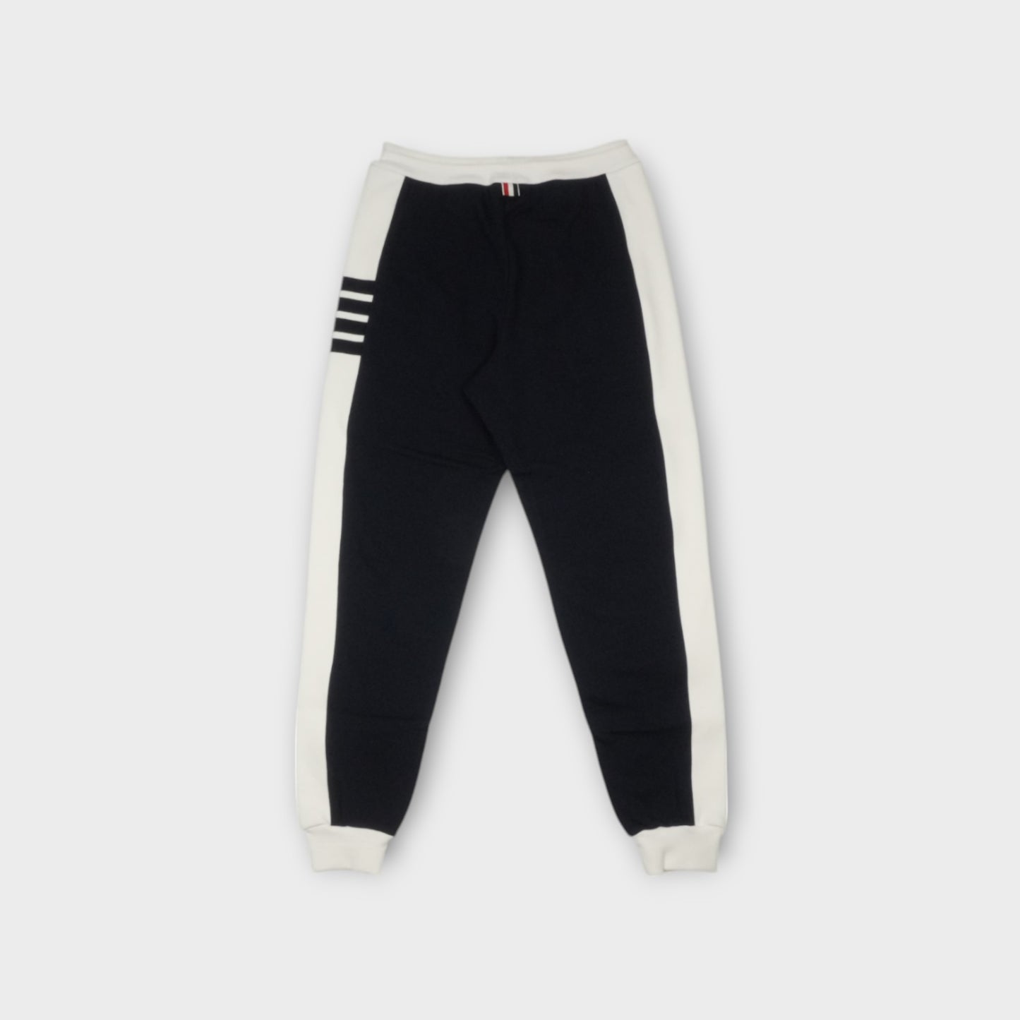 THOM BROWNE SWEATPANTS W/ ENGINEERED 4 BAR IN SOLID CLASSIC LOOPBACK JERSEY