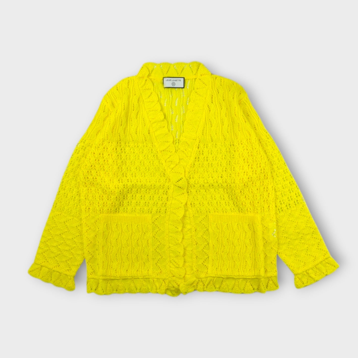 leur logette cotton cardigan