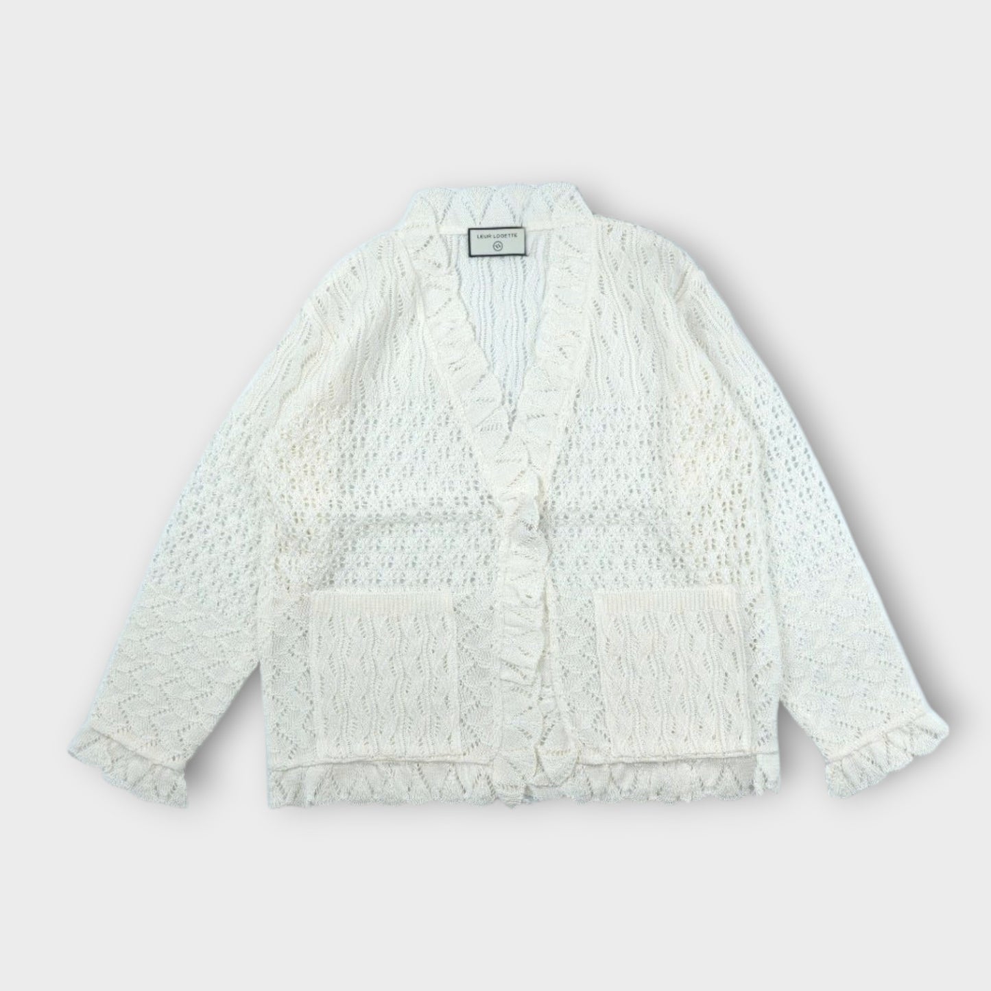 leur logette cotton cardigan