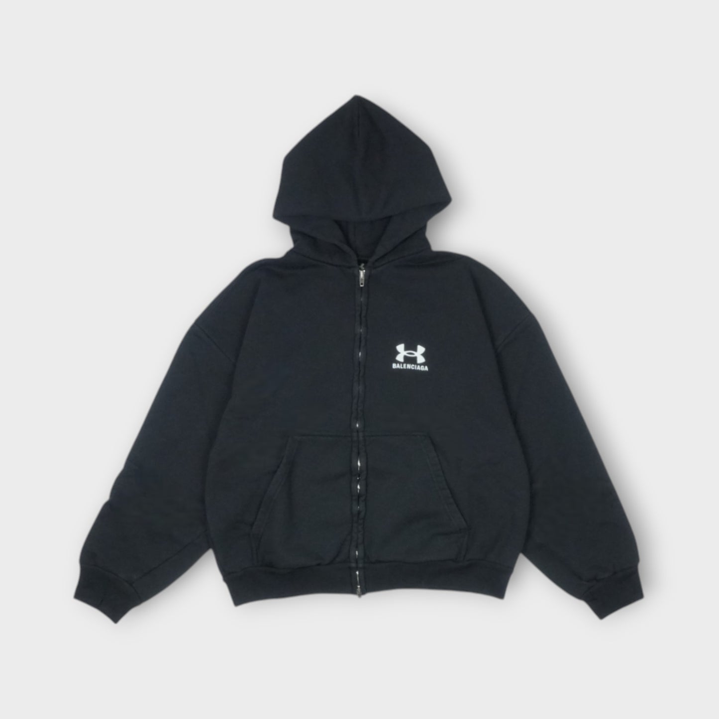 BALENCIAGA UA Regular Zip-Up Hoodie