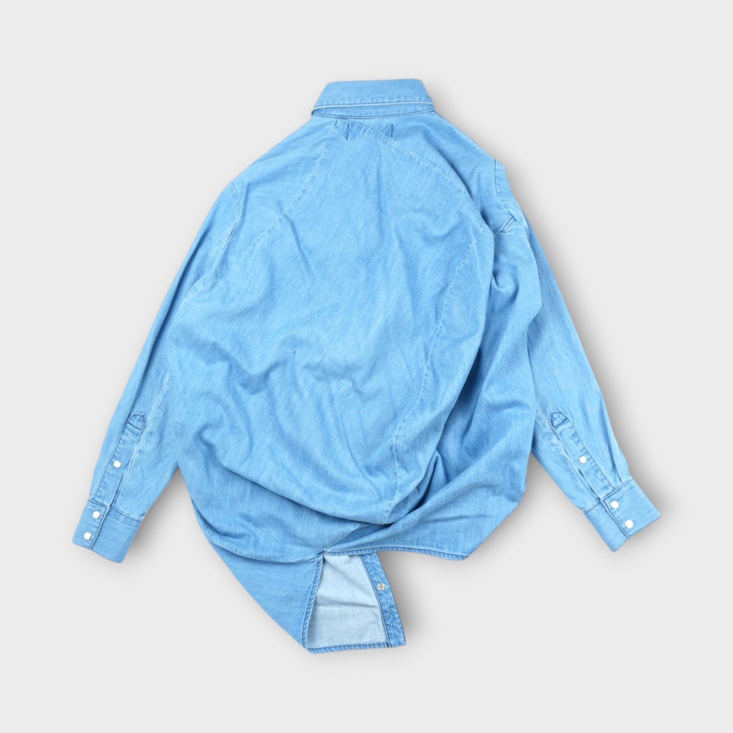 ANREALAGE BALL LIGHT DENIM SHIRT