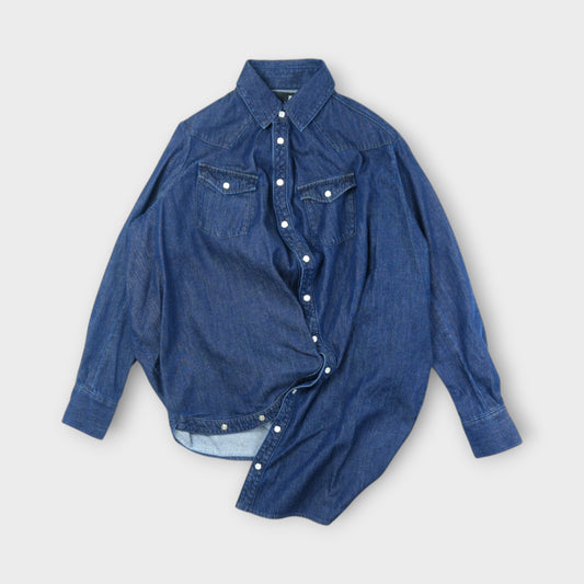 ANREALAGE BALL LIGHT DENIM SHIRT