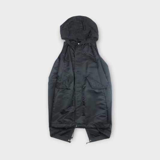 sacai Nylon Twill Hoodie Vest