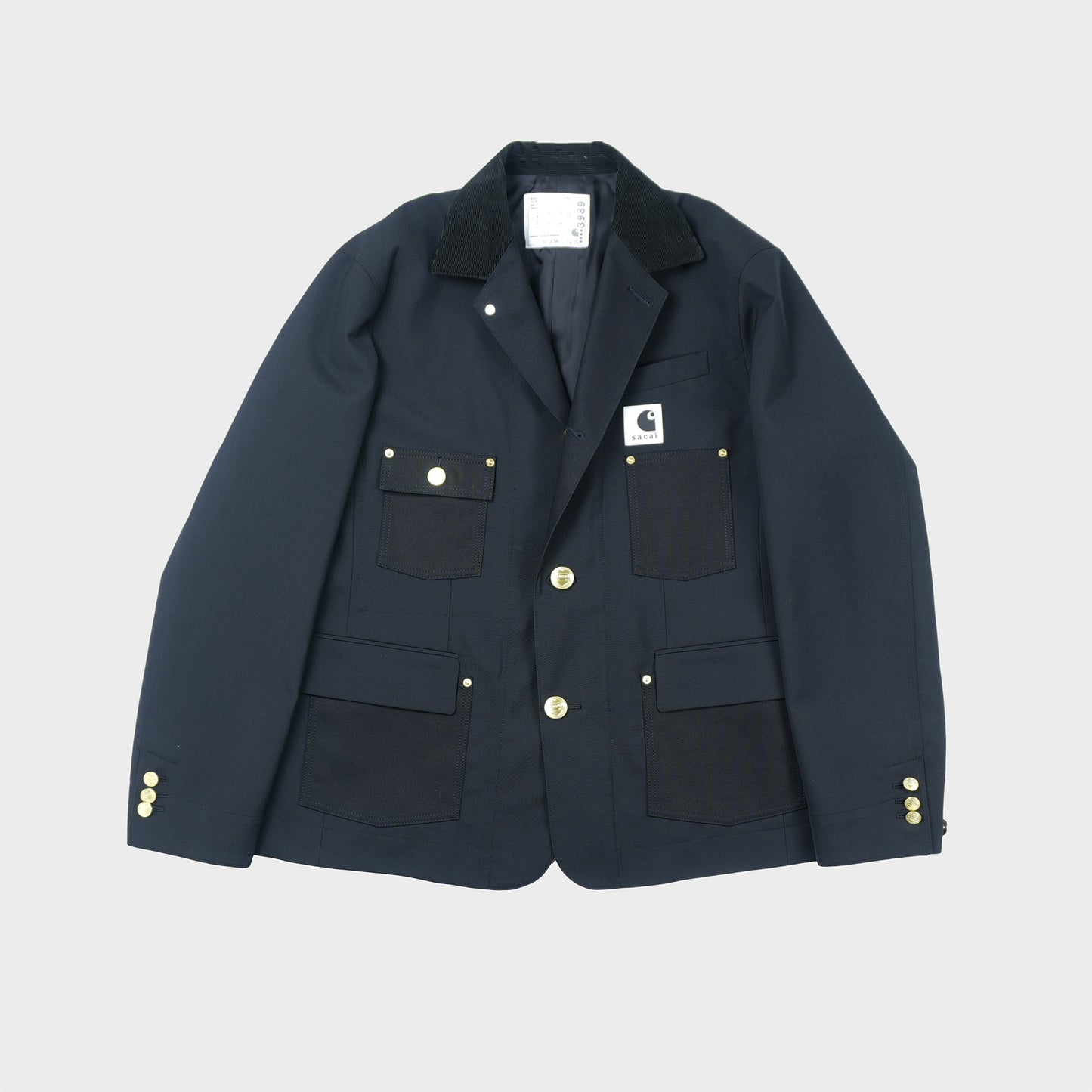 sacai × Carhartt WIP Suiting x Duck Jacket