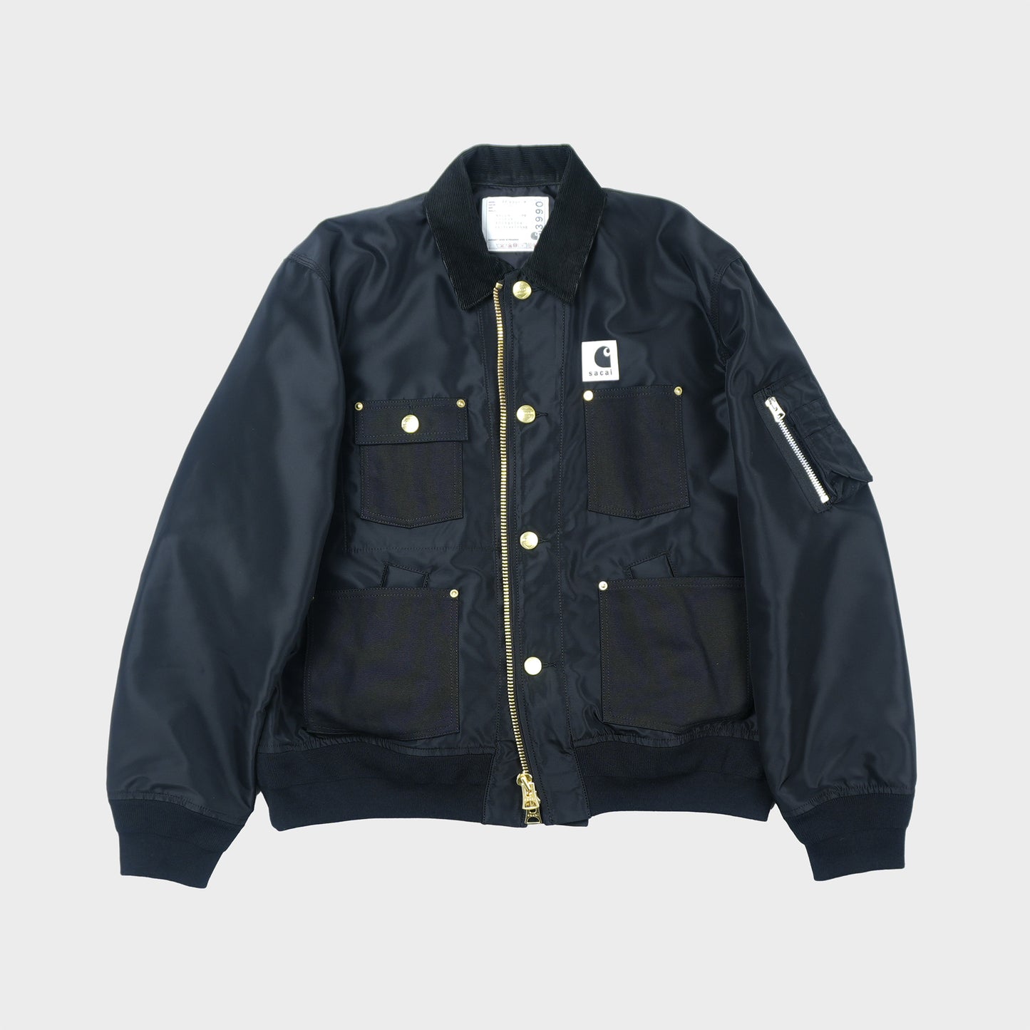 sacai × Carhartt WIP Nylon Twill x Duck Blouson