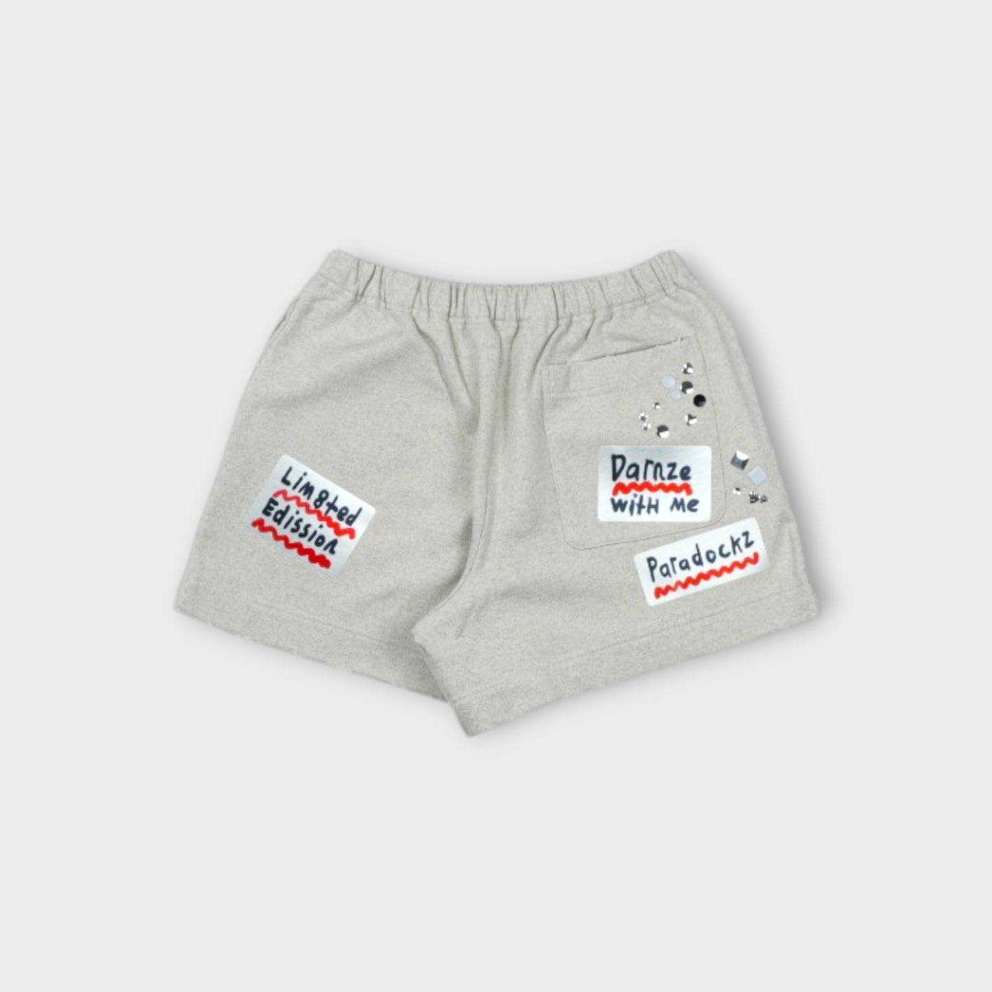 MIHARA YASUHIRO EMBELLISHED STICKER PANTS