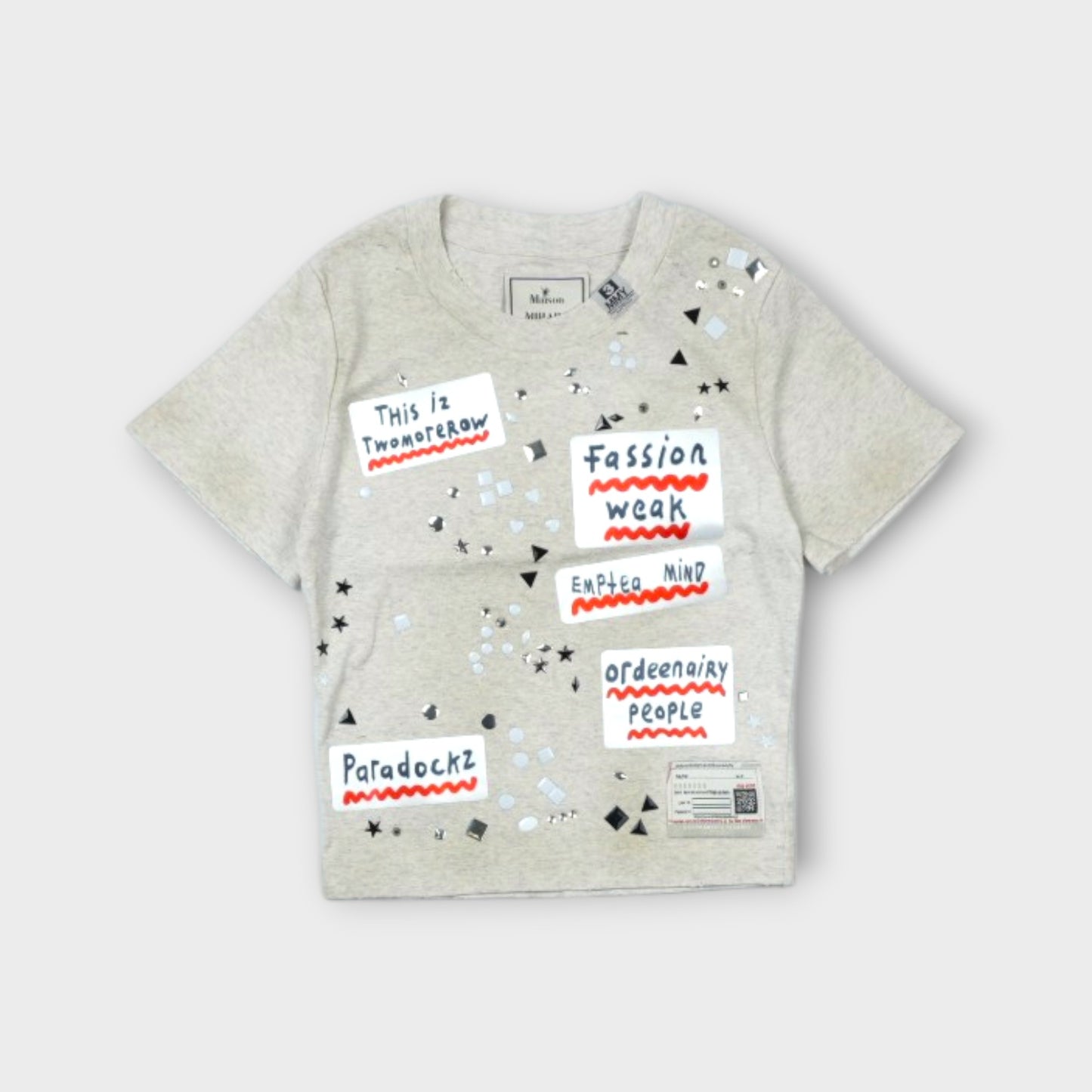MIHARA YASUHIRO EMBELLISHED ST T